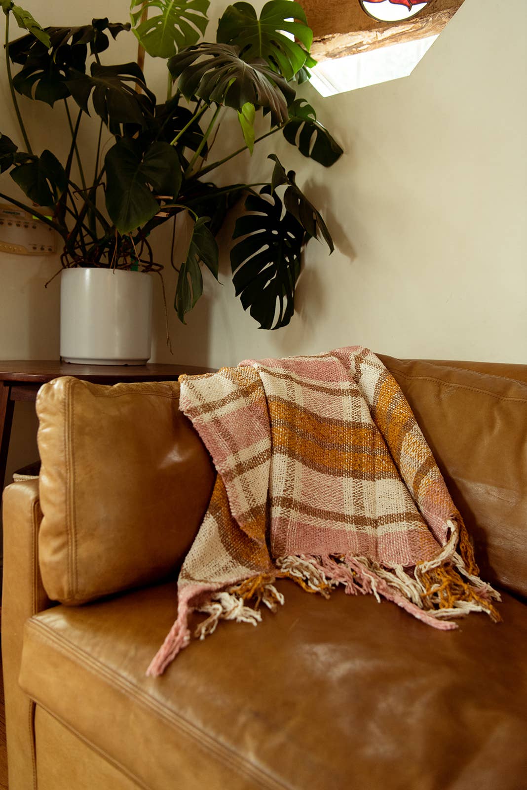 Brunch Plaid - SUSTAINABLE RECYCLED THROW