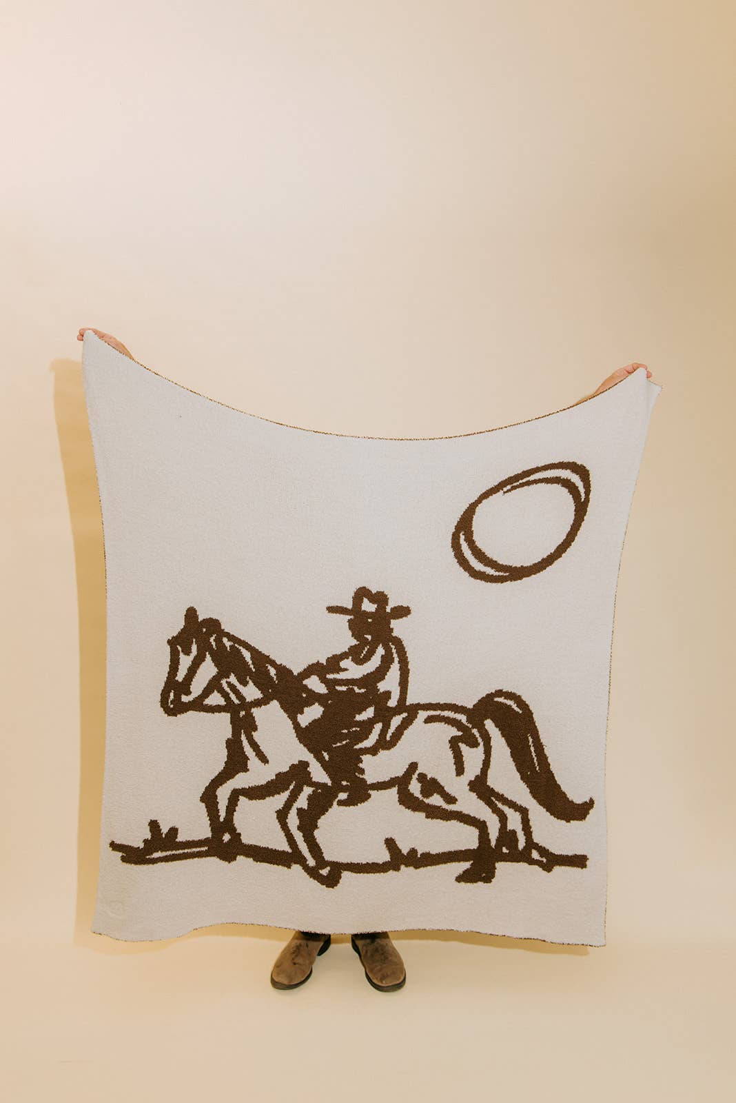 Drifter Plush Throw - Leather Brown