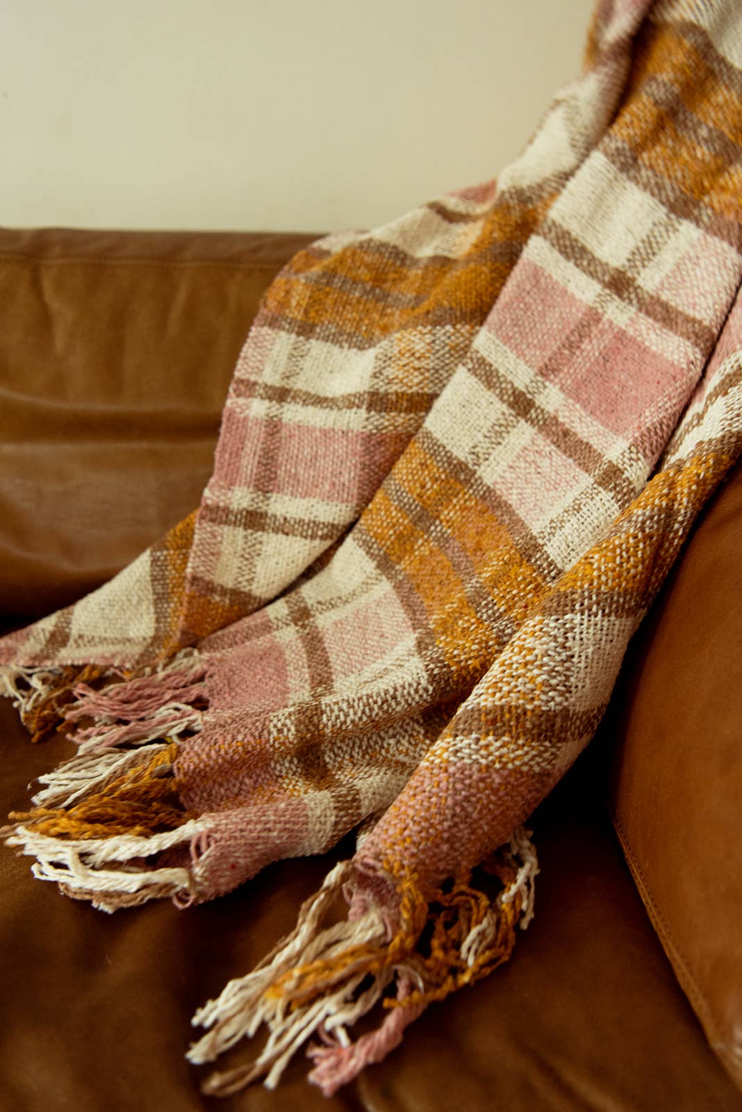 Brunch Plaid - SUSTAINABLE RECYCLED THROW