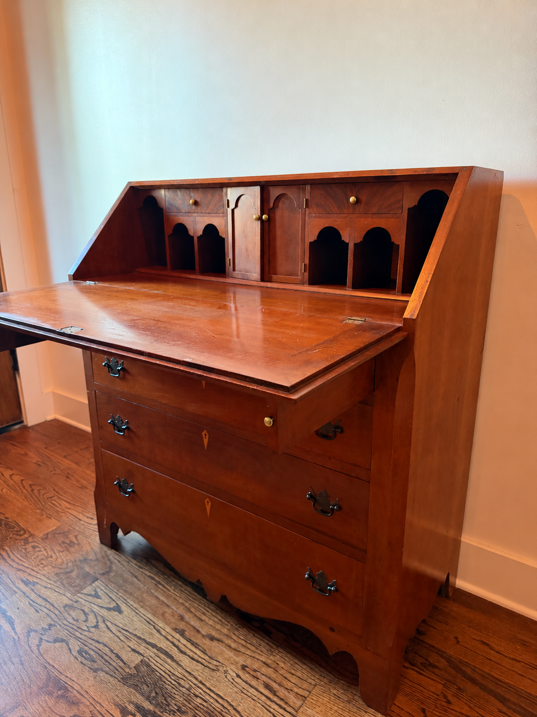 19th-Century Slant-Front Secretary Chest, c. 1850–1880