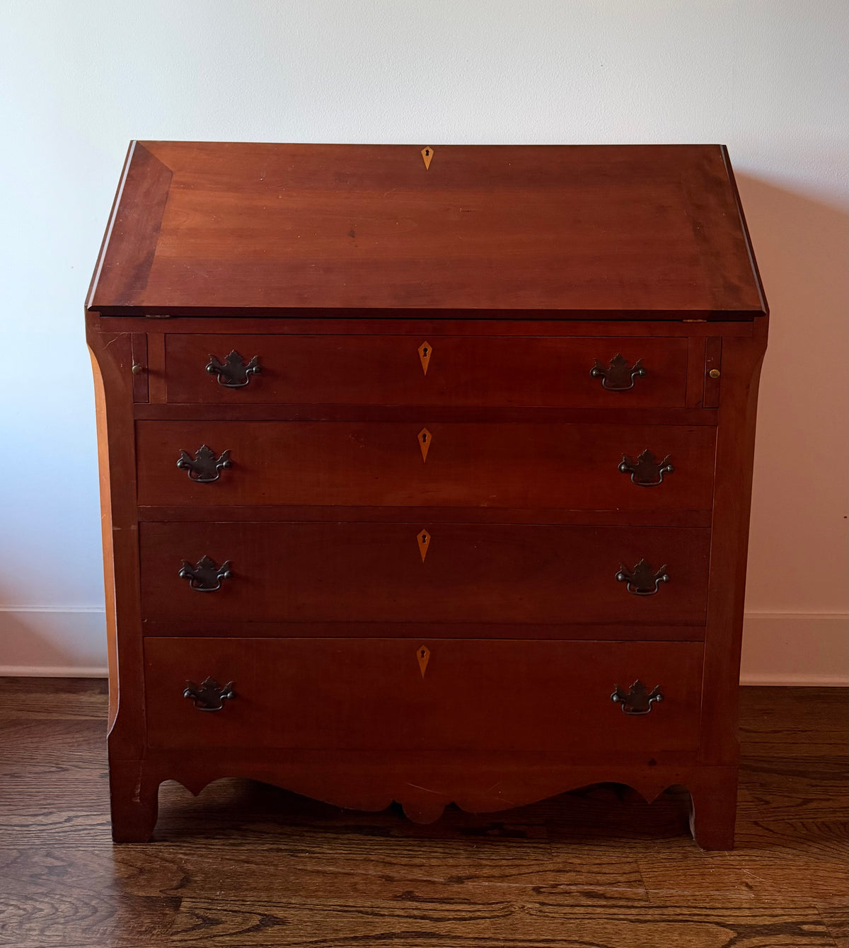 19th-Century Slant-Front Secretary Chest, c. 1850–1880