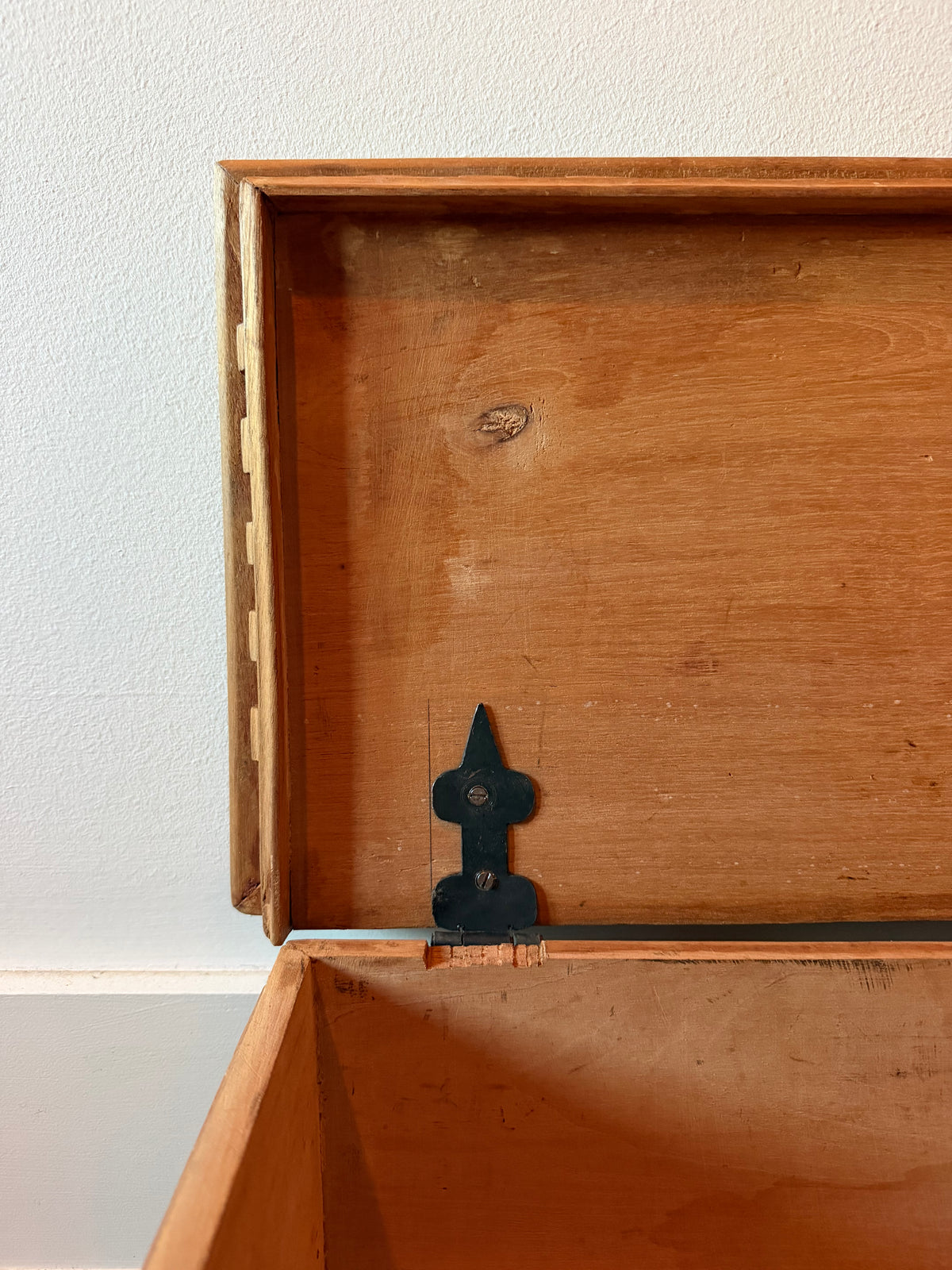 Antique Hand-Carved Box Made in Mexico