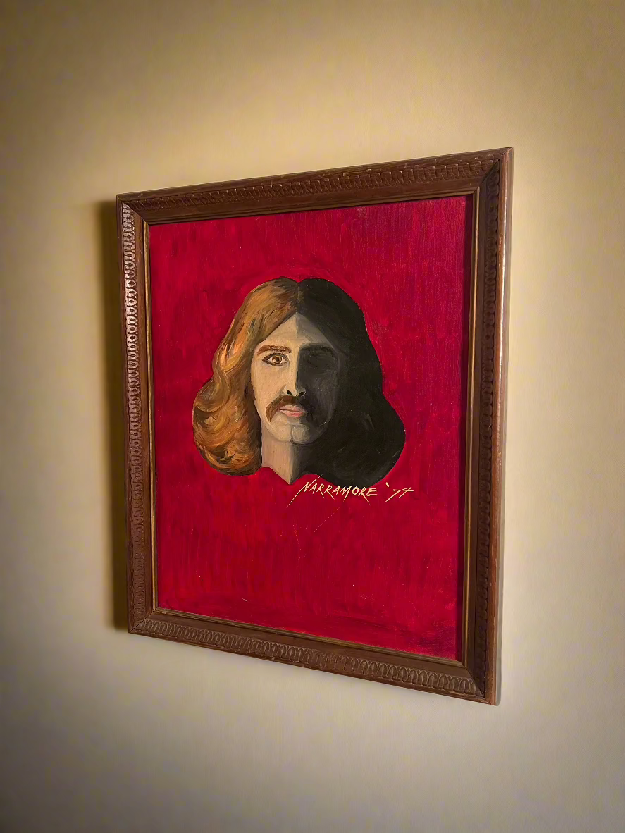 Original Self-Portrait 1974, Signed