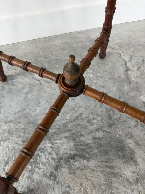 Late 19th Century Stick and Ball Parlor Table