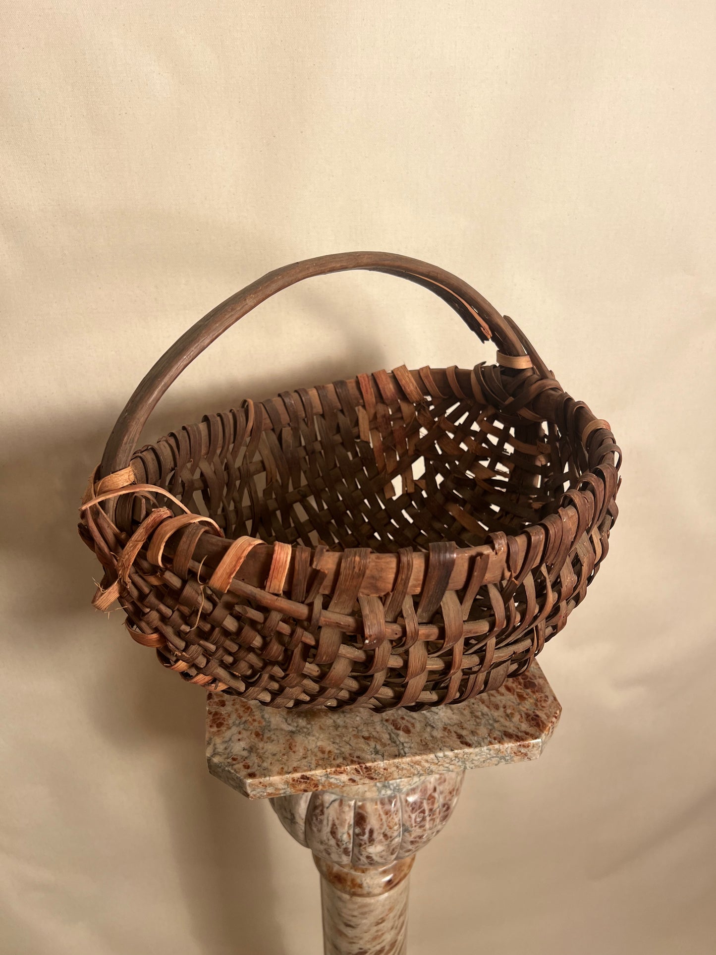 Primitive Basket with Handle