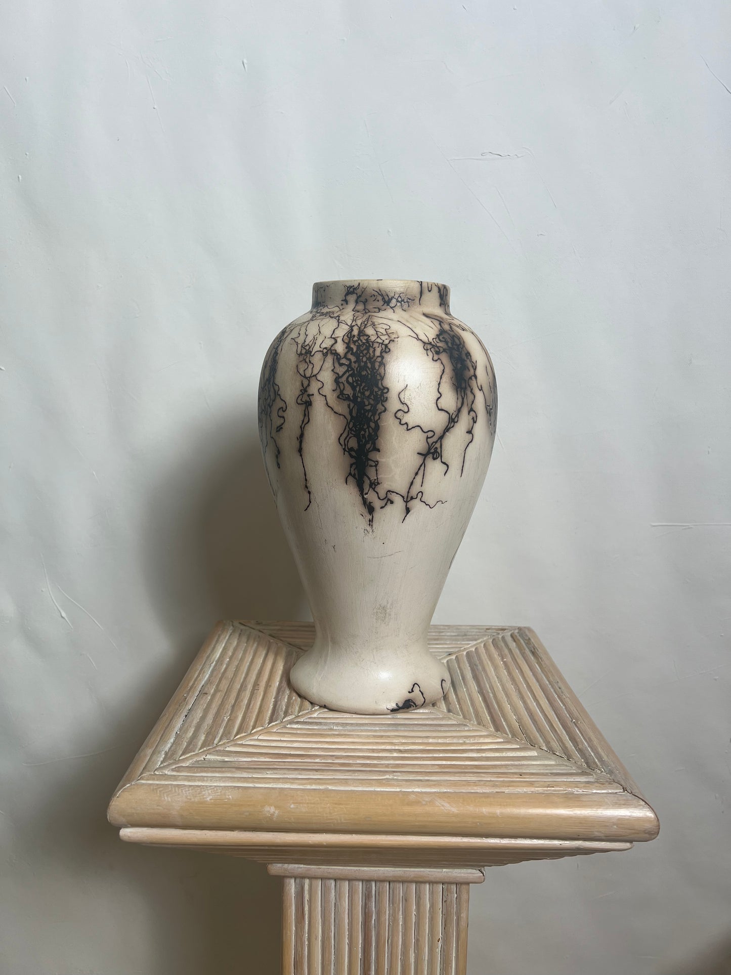 Native American Raku Pottery Vase