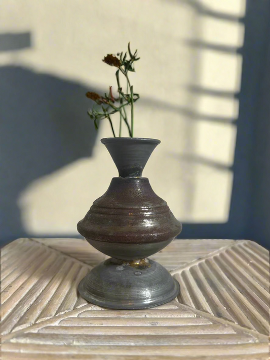 Vintage Metal Budvase