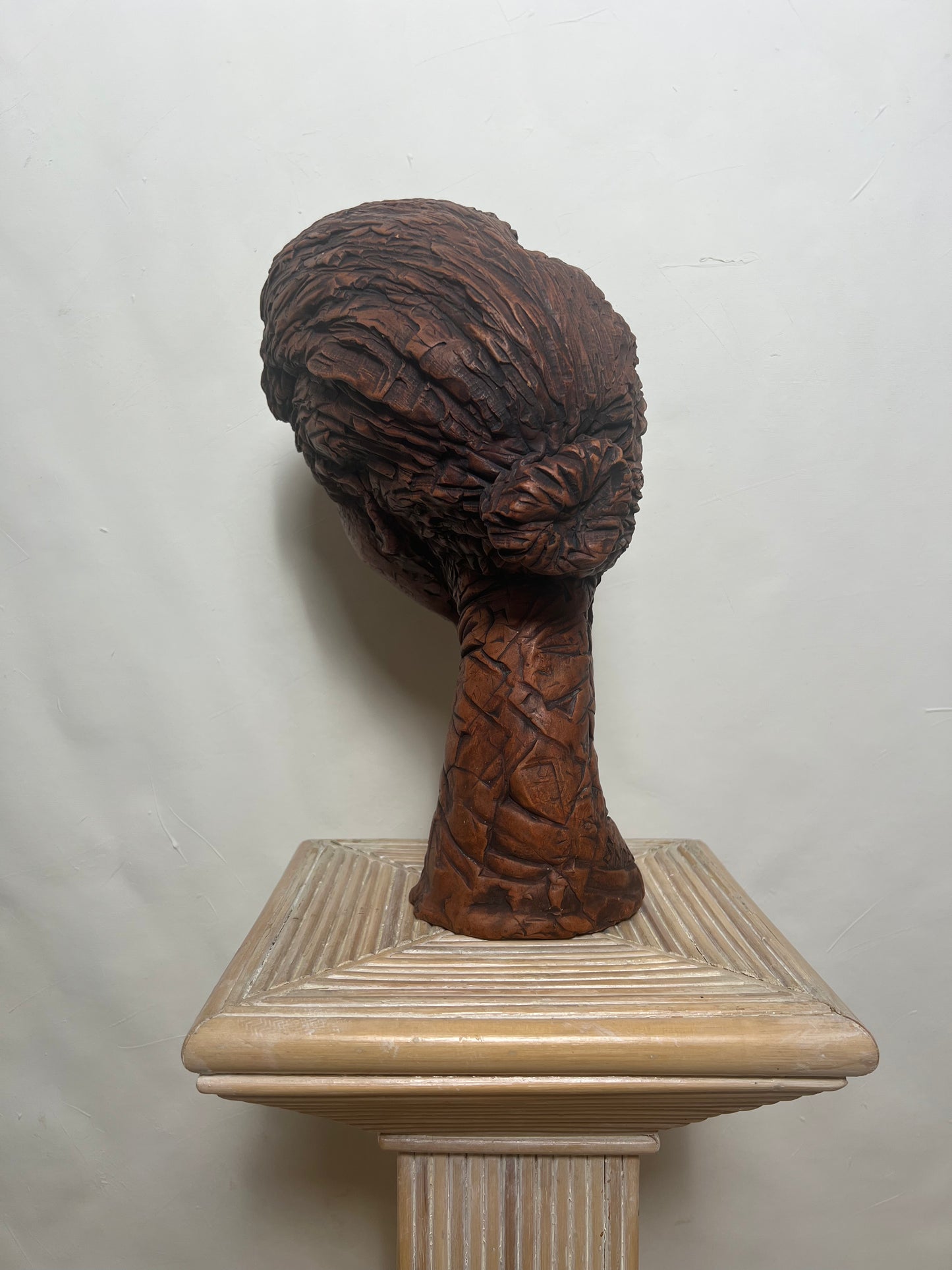 Handcrafted Clay Sculpture, Woman