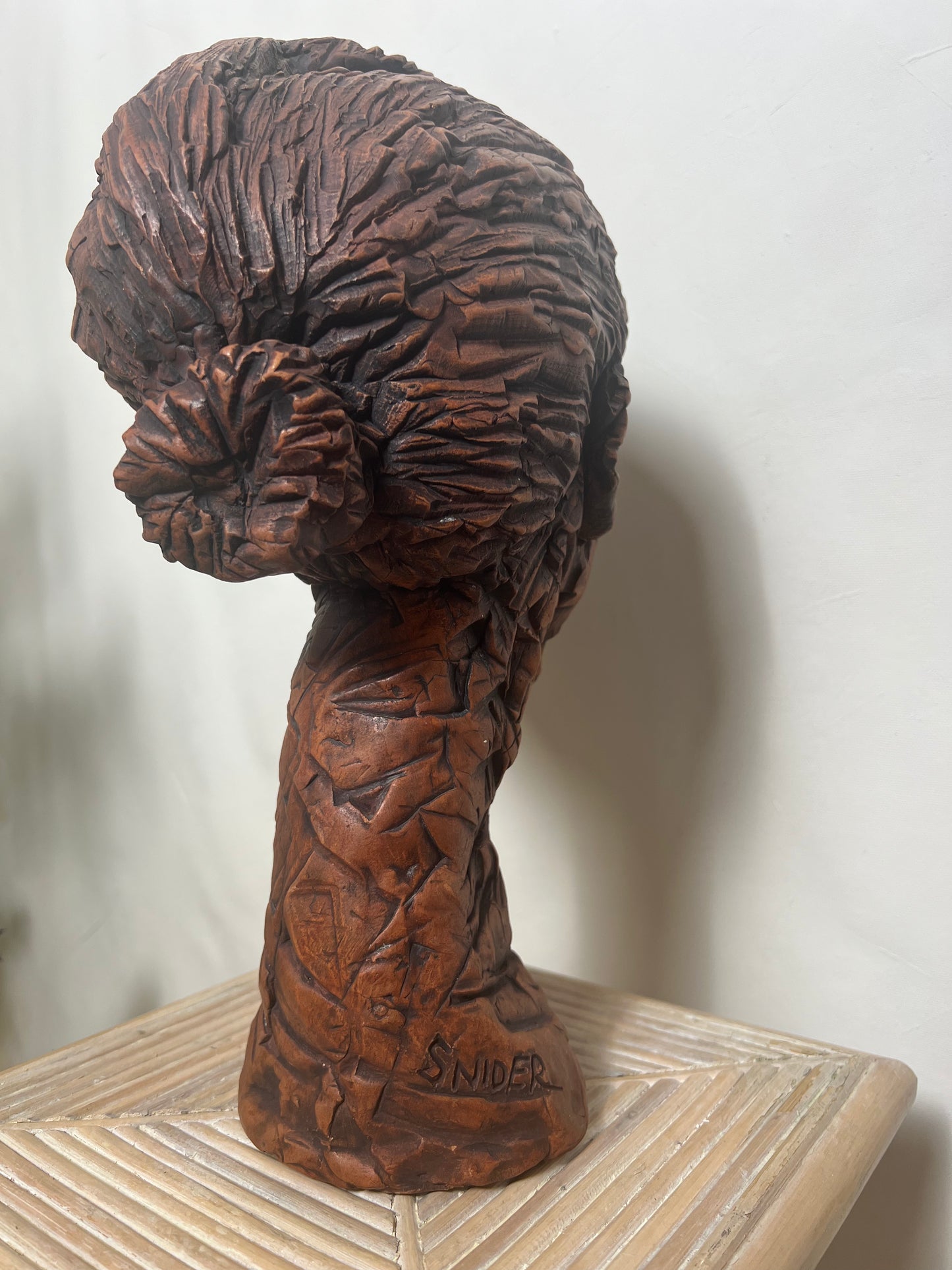 Handcrafted Clay Sculpture, Woman