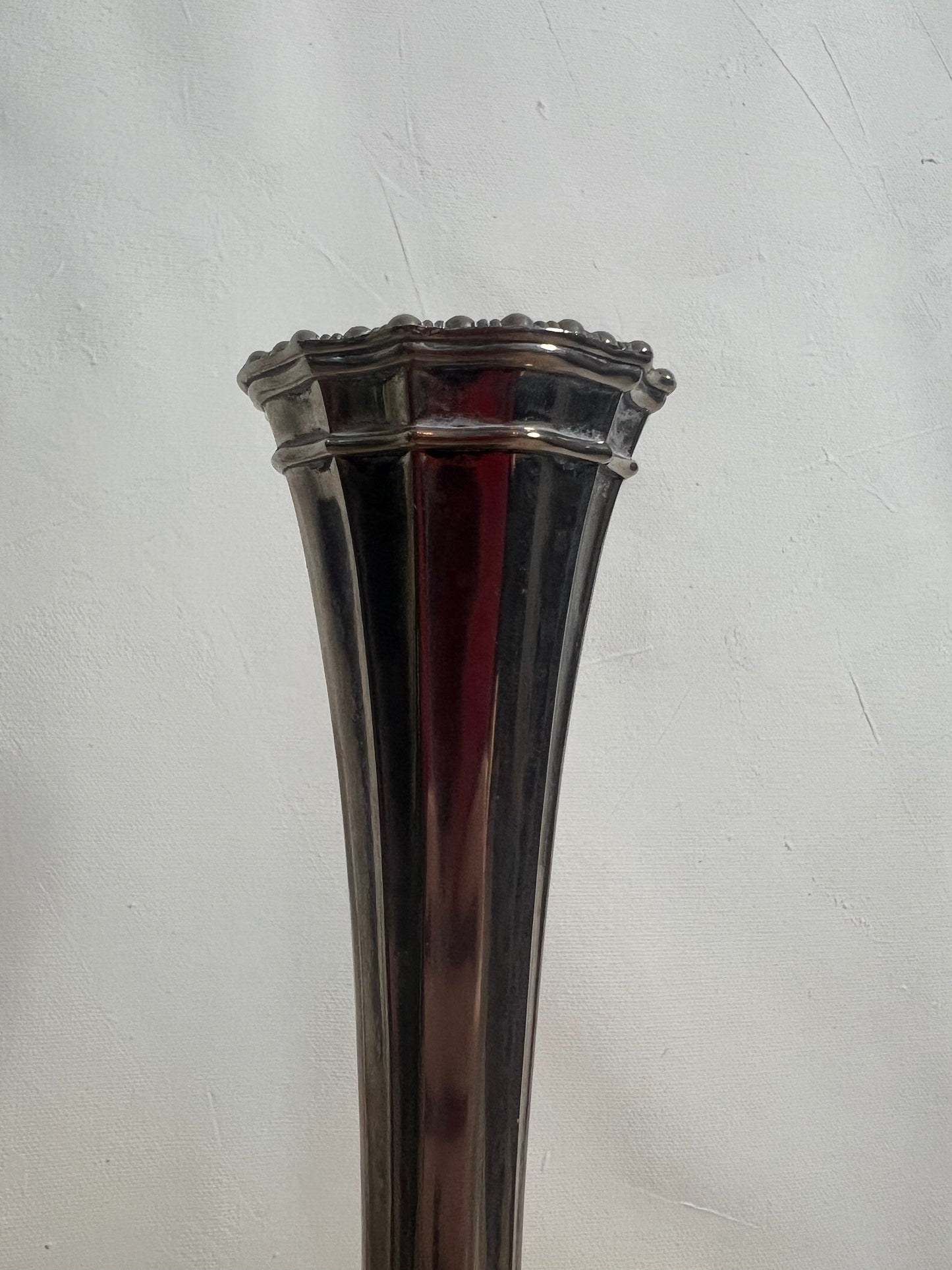 Antique Silver Avon Bud Vase