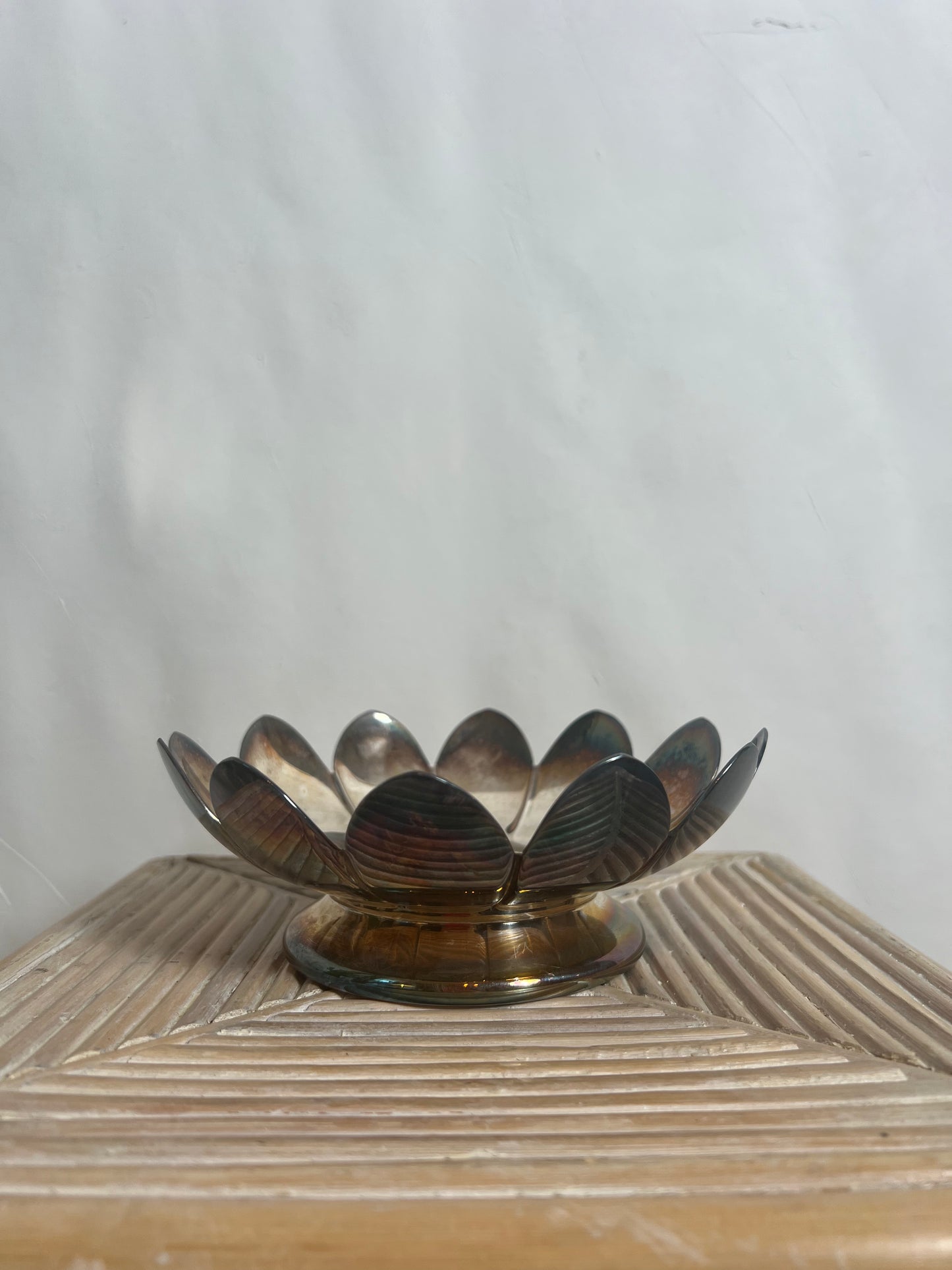 Silver Lotus Bowl