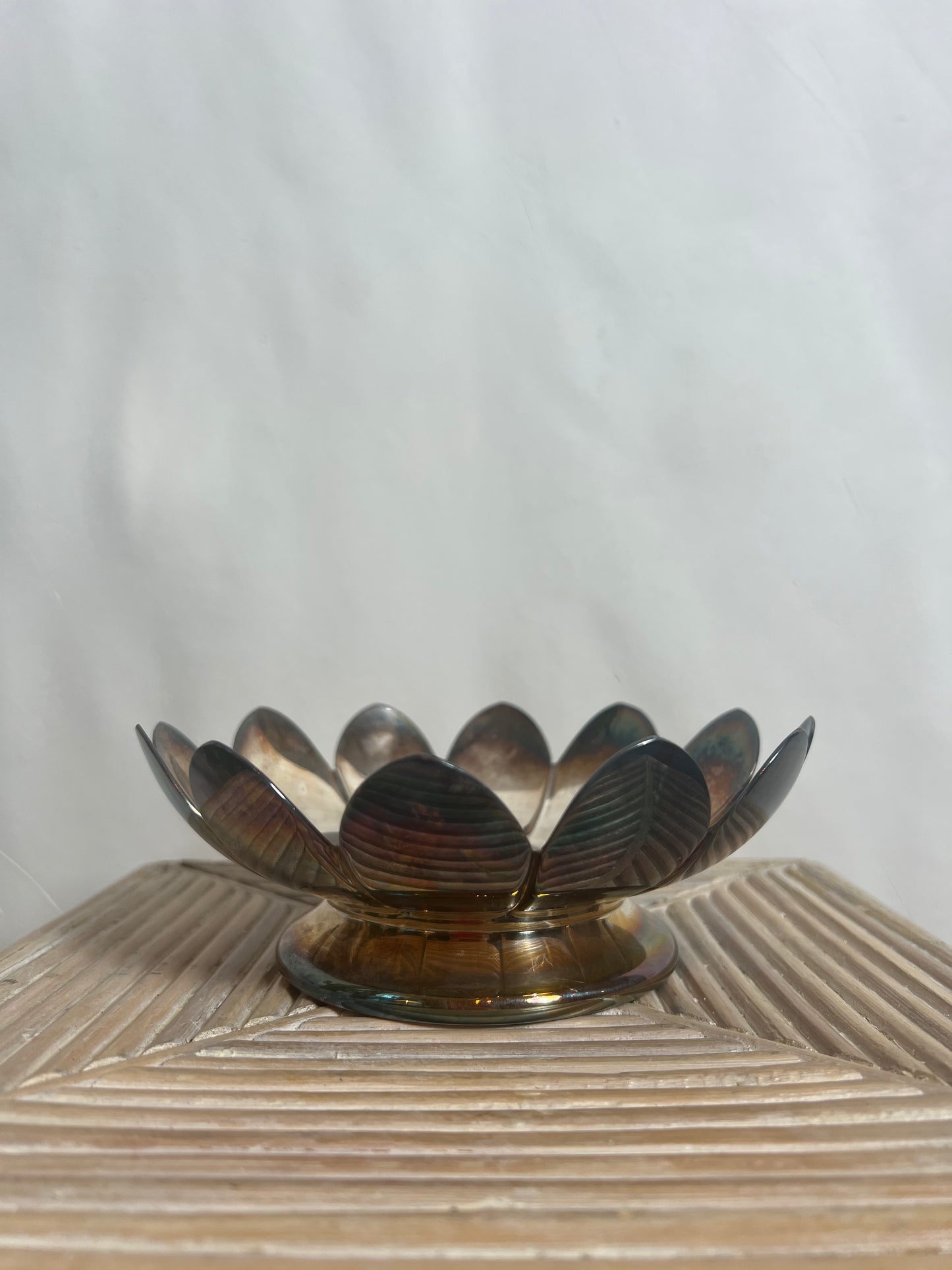 Silver Lotus Bowl