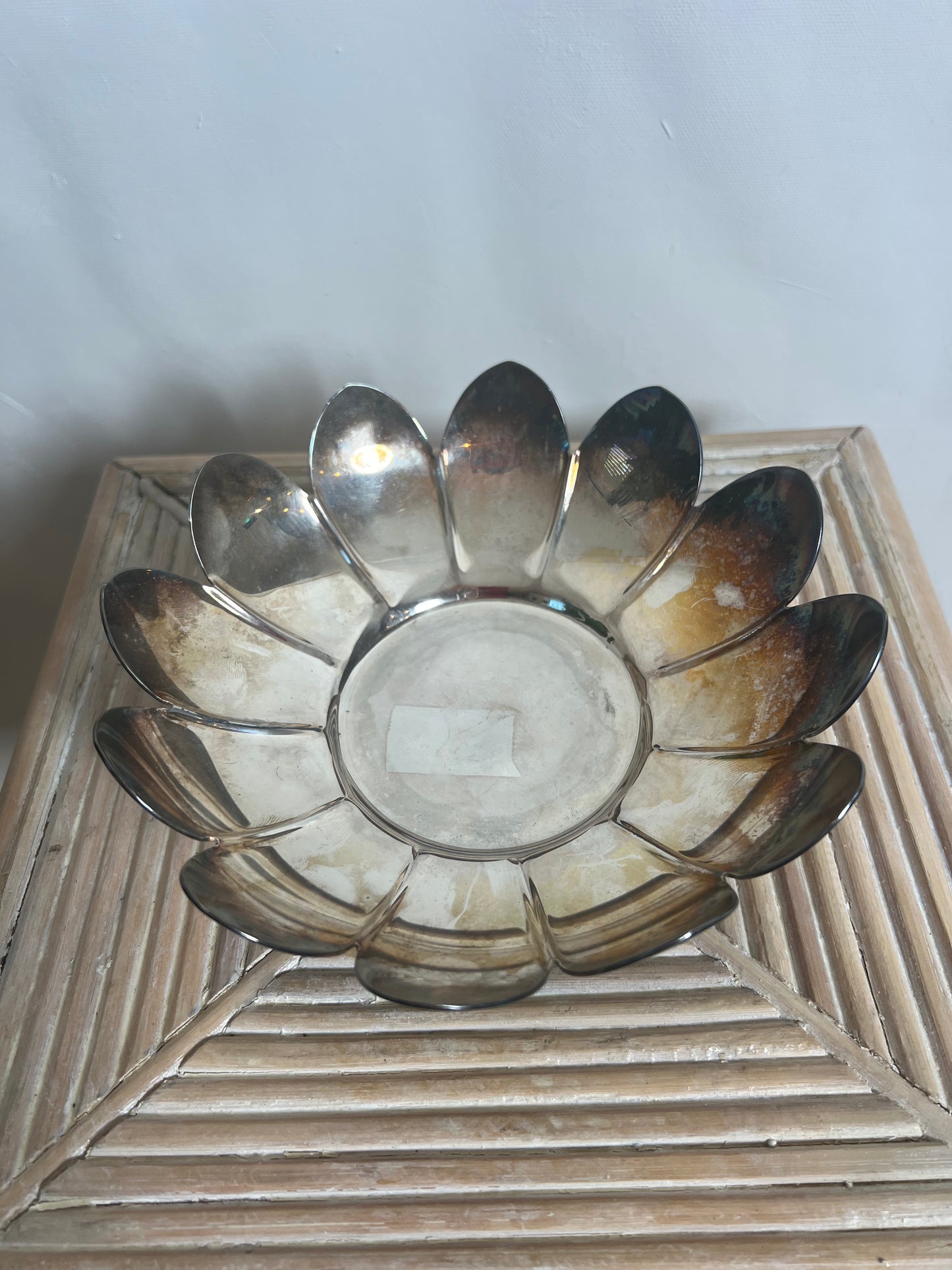 Silver Lotus Bowl