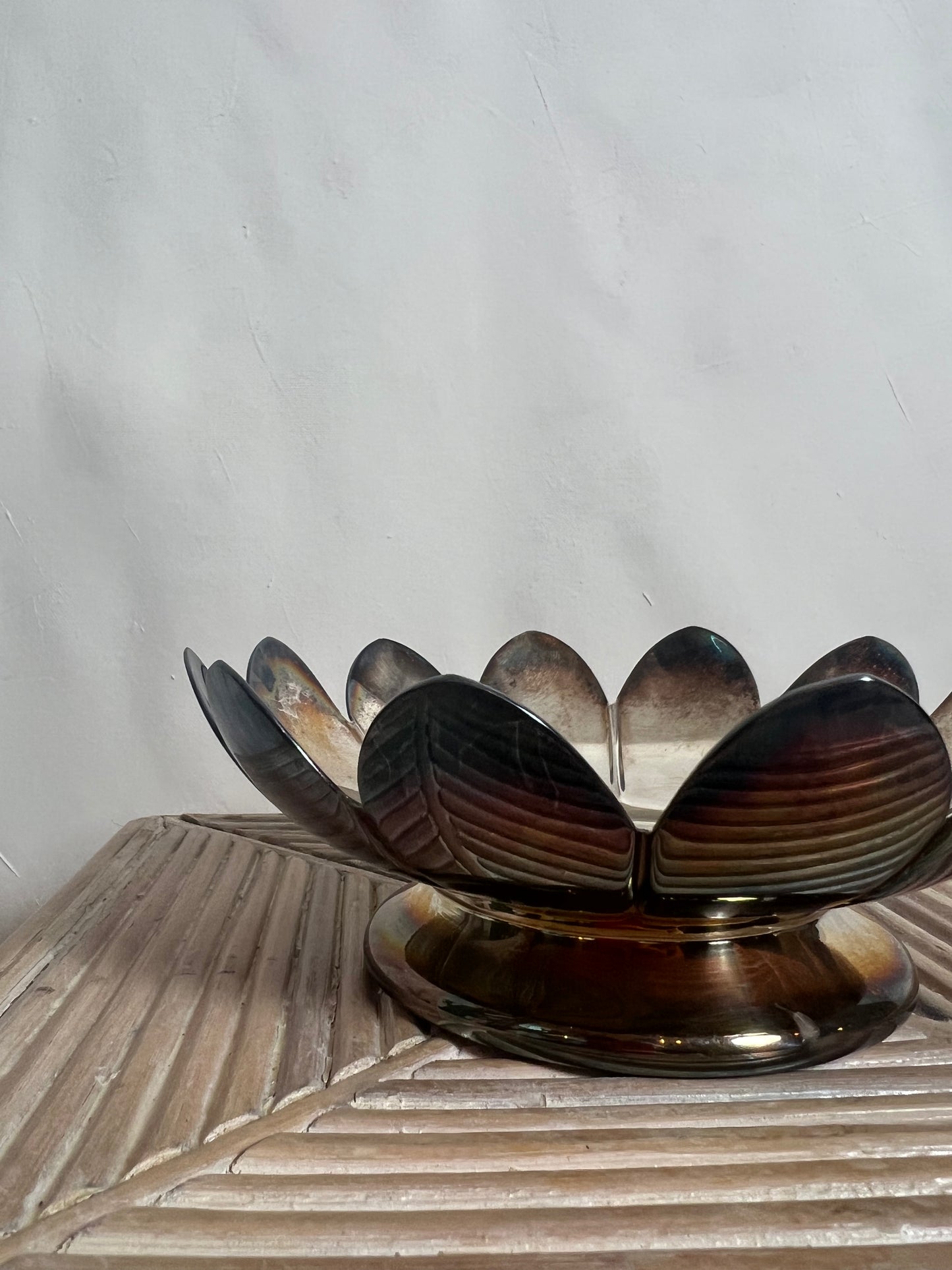 Silver Lotus Bowl