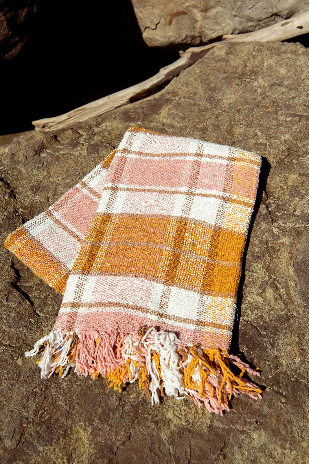 Brunch Plaid - SUSTAINABLE RECYCLED THROW