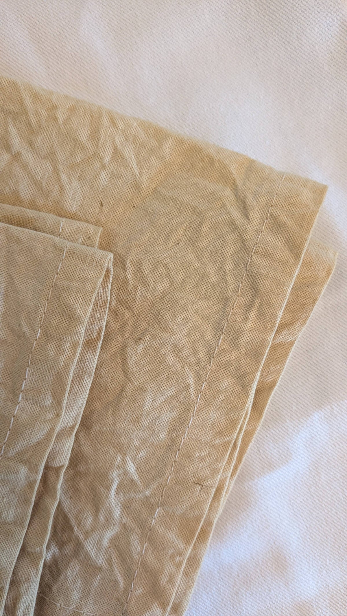 Yarrow Plant Dyed Cotton Napkins, Botanical, Yellow, 2