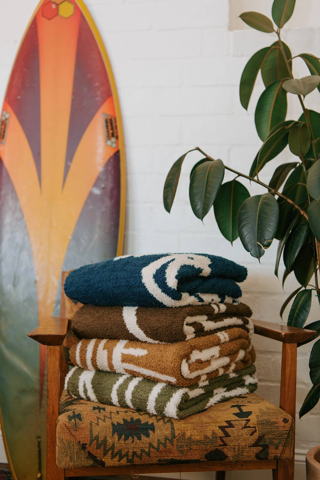 Drifter Plush Throw - Leather Brown